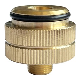 Camping Gas Stove Adapter Converter Easy Clic Canister to Threaded Butane Gas Adaptor Connector