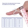 SOFT HOME 3 Pack Oval Finger Splints Waterproof Finger Splint