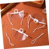 Ciieeo 20pcs Anti-Fog Mask for Chef Nose Mouth Cover Food