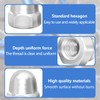 Acorn Nuts M10 Stainless Steel, Pack of 25 Acorn Nuts,