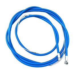 eRadius Blue Complete Front & Rear Inner Outer Wire Brake Cable Set with Barrel Cap Bike Bicycle | Blue