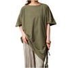 Cross Marberry JX108 Loose Tunic T-Shirt, Half Sleeves, 100% Cotton,