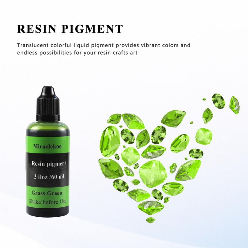 Grass Green Epoxy Resin Color Dye Colorant Liquid Epoxy Resin
