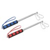 PATIKIL 5.2 Feet Telescopic Handheld Flagpoles, 2Pcs Non-Slip Sponge Handle