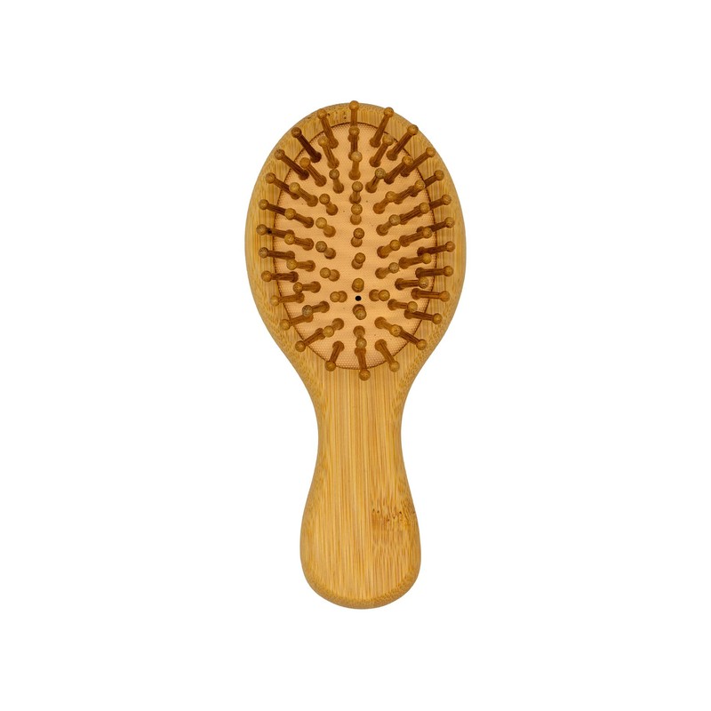 Woodlife® - Duo de cepillos MINI Ovalados fabricados de Bambú