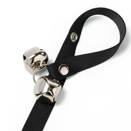 Dog Training Bells for Hanging on Door Knob, 2 Pieces Puppy Toilet Training Bell with Loud Jingle with Adjustable Strap, Pet Potty Training DoorBells (Red)