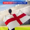 5x3ft Double Sided England National Flag Banner with Two Brass