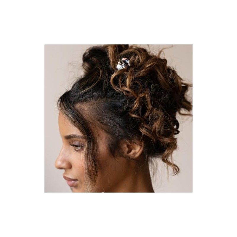 France Luxe Mini Oval Jaw - Black