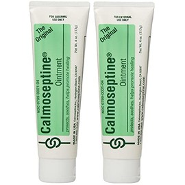 Calmoseptine Ointment Tube, 4 Ounce (Pack of 2)