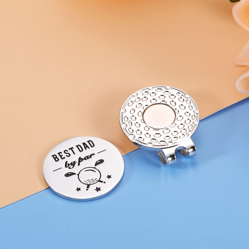 Golf Ball Marker for Fathers Day, Best Dad by Par