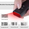 JRHC Wireless Barcode Scanner, 1D CCD Automatic Mini Barcode Rreader,