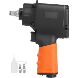 3/8 Inch Drive Lightweight Pneumatic Impact Wrench 690ft Lbs Nut Busting Torque Air Impact Gun 690ft Lbs Nut Pneumatic WrenchTorque: 550 N