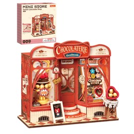 Rolife Chocolate Shop DIY Miniature House Kit