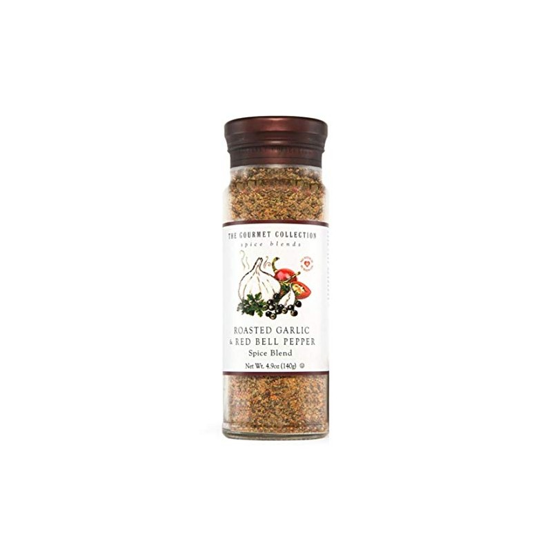 The Gourmet Collection Spice Blends Roasted Garlic and Red Bell