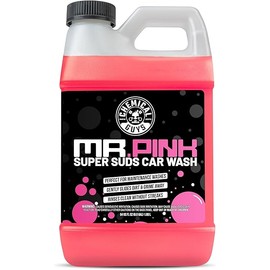 Chemical Guys Mr. Pink Foaming Car Wash Soap, High-Suds pH-Balanced Car Shampoo, Safe for Wax & Sealants, Works with Foam Cannons & Bucket Wash, Safe on All Paint Finishes, 64 oz, Candy Scent