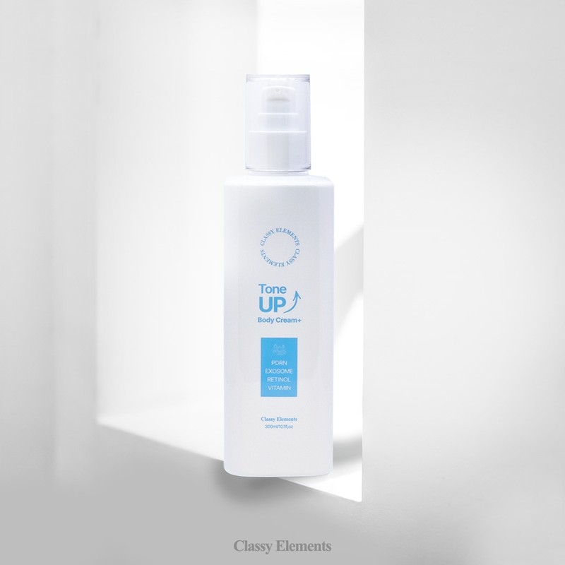 Classy Elements Tone-Up Body Cream 300ml Armpits, Groin, Elbows, Buttocks