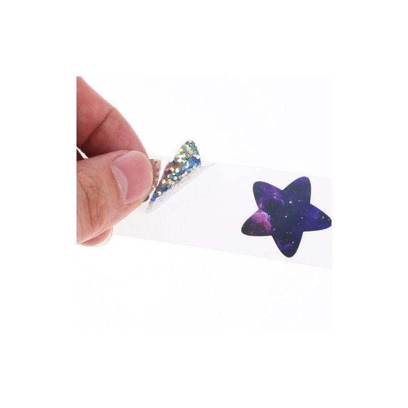 TEHAUX Pegatinas de Estrellas 1500 Piezas 2.5 cm Autoadhesivas –