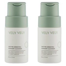 velybly enzyme green tea powder cleanser, 60g, 2 pieces / 블리블리 효소 녹차 파우더 클렌저, 60g, 2개
