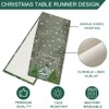 JOTOM Christmas Table Runner Rectangle Table Cloth and Runners Winter