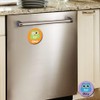 Dishwasher Magnet Clean Dirty Sign Double Sided Flip Non-Scratch Magnetic
