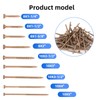 Bobibbi Deck Screws #10 x 3-1/2’’, T25 Star Torx Drive