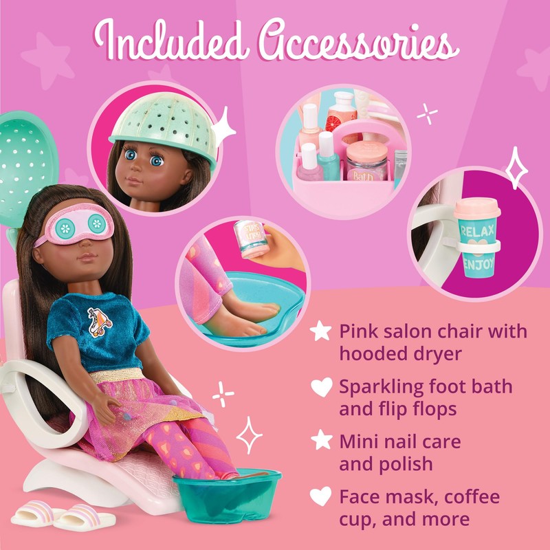 Glitter Girls Hair Salon Chair Set
