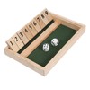 KICHOUSE 1 Set Wooden Number Dice Game Fun Gathering Game