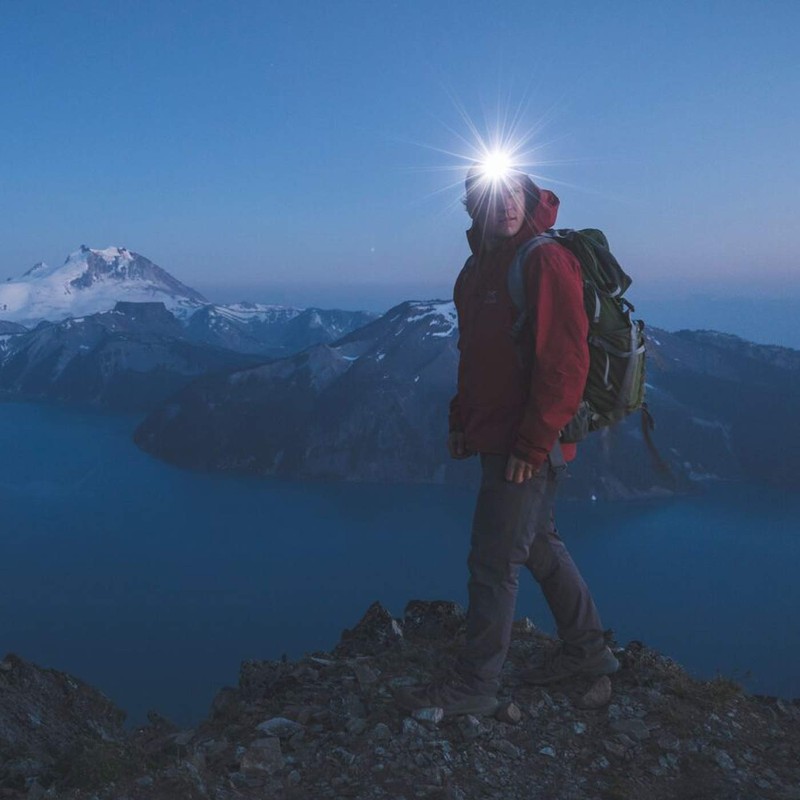 LUXPRO LED Headlamp Waterproof Long Lasting Very Bright, Pack740