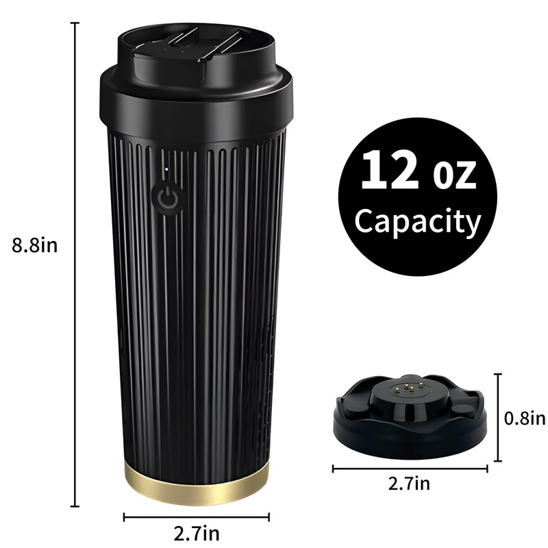 Yesinaly 12V 2 in 1 Smart Car Cup Cooler and
