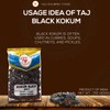 TAJ Premium Indian Black Kokum (Wild Mangosteen), (Dry, 7oz (NEW))