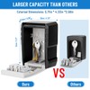 NEWIROVE Large Key Safe Wall Mounted Key Box With Code
