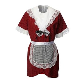 Ladies Traditional Welsh Dress Up Clothes Costume Outfit Perfect Gifts for Girls Deluxe Fancy Party Dress for School Play Wales St. David's Day Roleplay