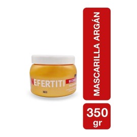 Mascarilla Hidratante de Argán para Cabello Nefertiti 350g – Reparación y Nutrición Profunda