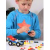 Plus-Plus Building Blocks Toy - 200pcs Go Superhero Car Kids