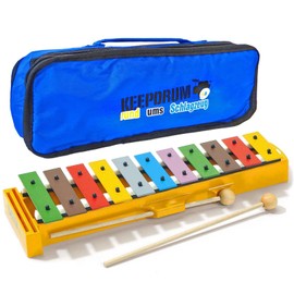 Sonor GS Glockenspiel for Children Colourful + Keepdrum Bag in Blue