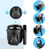 Wheelchair Cup Holder with Phone Holder 2 in 1 Walker