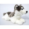 Plush Toy Dog Husky – Lying Down – 30 cm