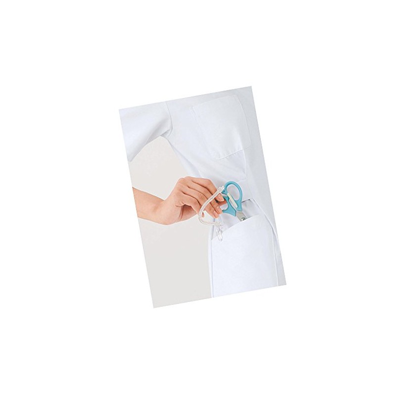 Neris UK-1200 Scissors, Fluorine Coated with Antibacterial Agent, Pink