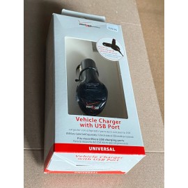 Verizon New Genuine Verizon MicroUSB Car Charger with Extra USB for Phone Tablet Dashcam