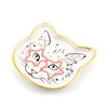 Cat Dish Plate | Small Ceramic Catchall Dish for Treats,
