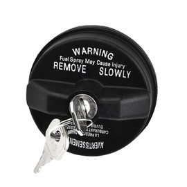 Ladnum Locking Gas Cap, Locking Gas Cap Replacement Part 5278655AB, Compatible with Jeep Wrangler JK TJ, Caravan, Charger, Grand Cherokee, Patriot and Dodge Ram 1500 2500, Durango