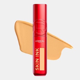 LOral Paris Infallible Skin Ink Base de Maquillaje y Corrector 2 en 1, Acabado Mate, Larga Duracin Hasta por 48h, Resistente a Transferencias, Tono...