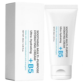 Vitamin B5 Moisturizer, A Soothing Facial Moisturizer Suitable For Sensitive Skin、dry And Sensitive Skin,Improve The Appearance Of Acne-prone Skin.Multi-Purpose Hydrating Face Cream