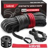 Kolvoii Synthetic Winch Rope Kit, 1/4" x 50ft 9,650lbs Winch