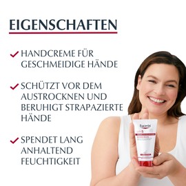 EUCERIN CREMA MANI P/SENS 75