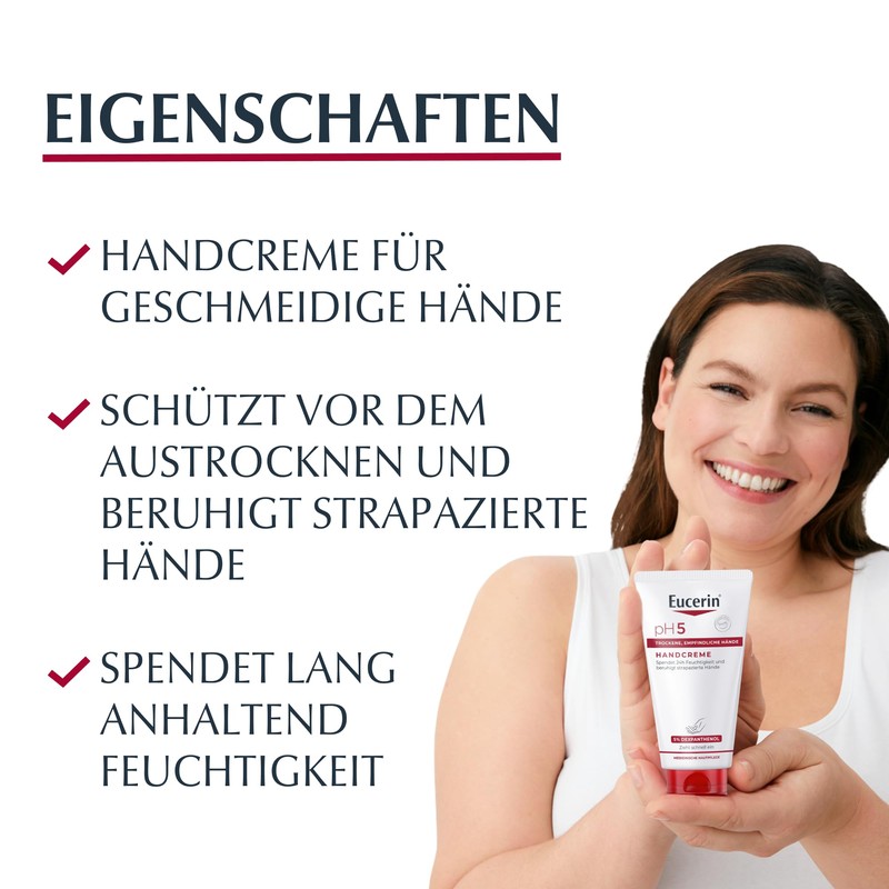 EUCERIN CREMA MANI P/SENS 75