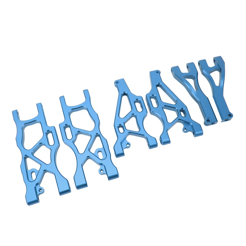 RC Front Rear Suspension Arm Set Aluminum Lower Upper Swing