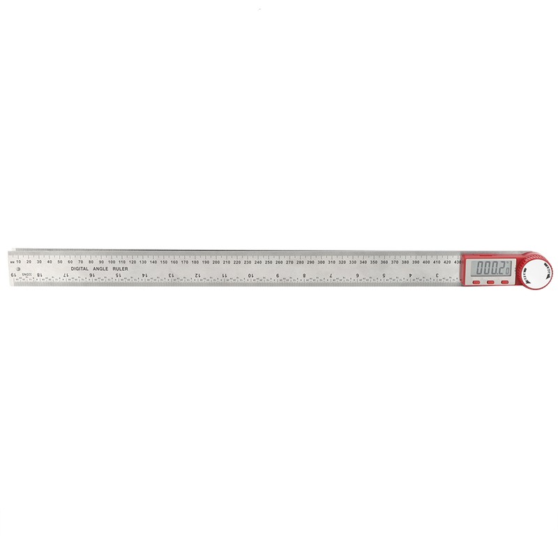 Digital Ruler Stainless Steel Electronic Ruler 360 Degree Measuring Tool