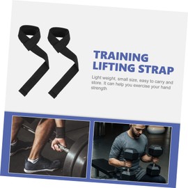 Mipcase 2Pcs Professional Wrist Strap for Weightlifting Flexible Gym Straps Wear Resistant Lifting Accessory Convenient and Practical for Fitness Training Activities