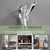 Angle Simple Folding Coat Towel Hook, Metal Robe Hook, Bathroom